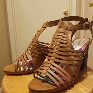 Cute Madden Girl Strappy Block Heels!